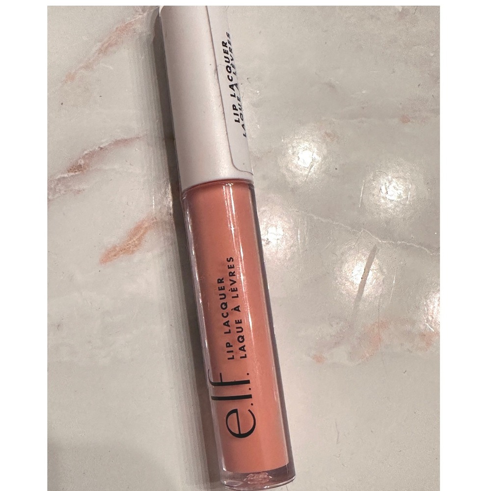e.l.f. Lip Lacquer Whisper Pink New Sealed High Shine Gloss 21171